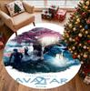 Avatar Pattern Round Rug, Indoor/Outdoor Mat, for Picnic, Gameroom, Bedroom, Office, Living Room, Home Decor Carpet, Birthday Gift