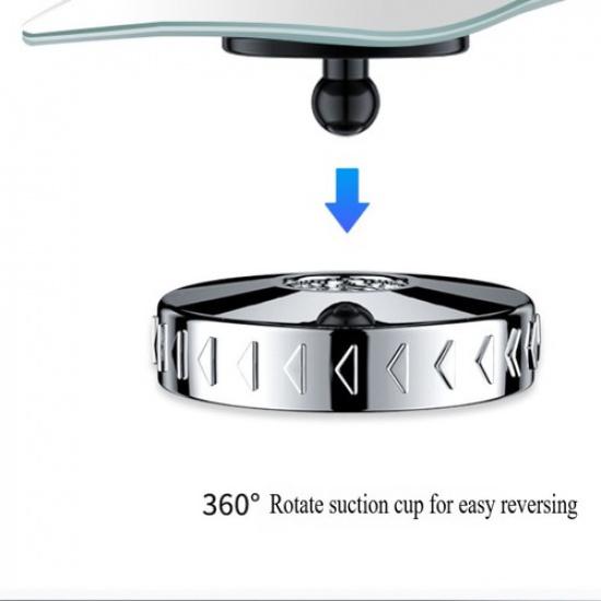 2x 360° Car Rotation HD Glass Adjustable for Parking Reversing Blind Spot Mirror