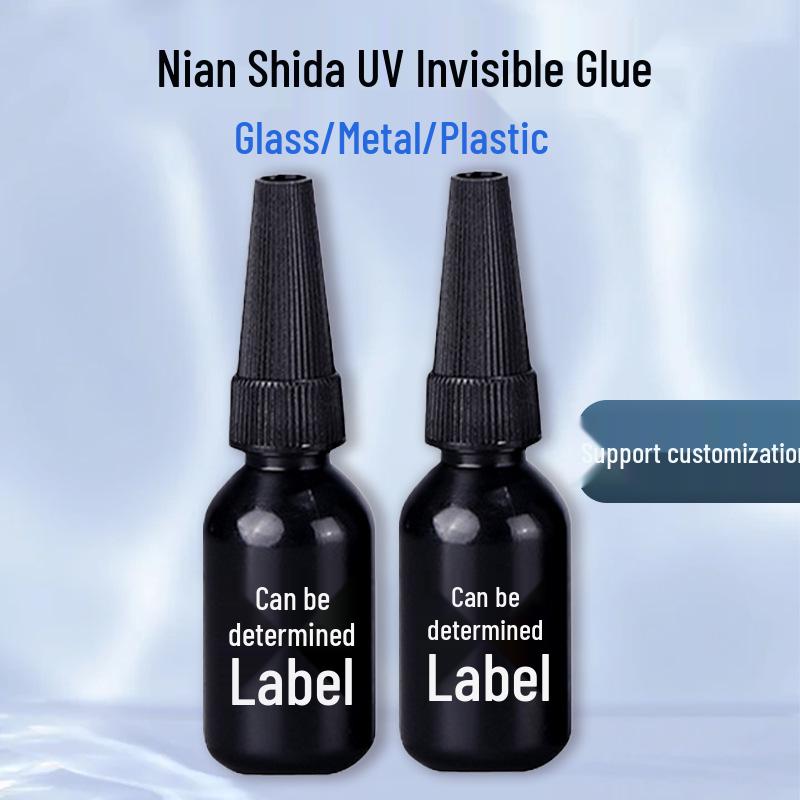 Nian Shida Shadowless UV Glue - Transparent Adhesive for Glass, Plastic & Metal Glass to Glass UV Adhesive [601 Thin Type] - 10ml
