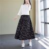 Summer Print A-line Skirt: Slimming and Stylish Women's Fashion