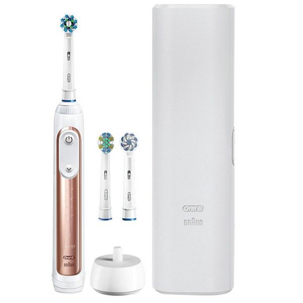 

Электрическая зубная щетка Oralbee Genius 9000, 3765 (Розовое золото)
