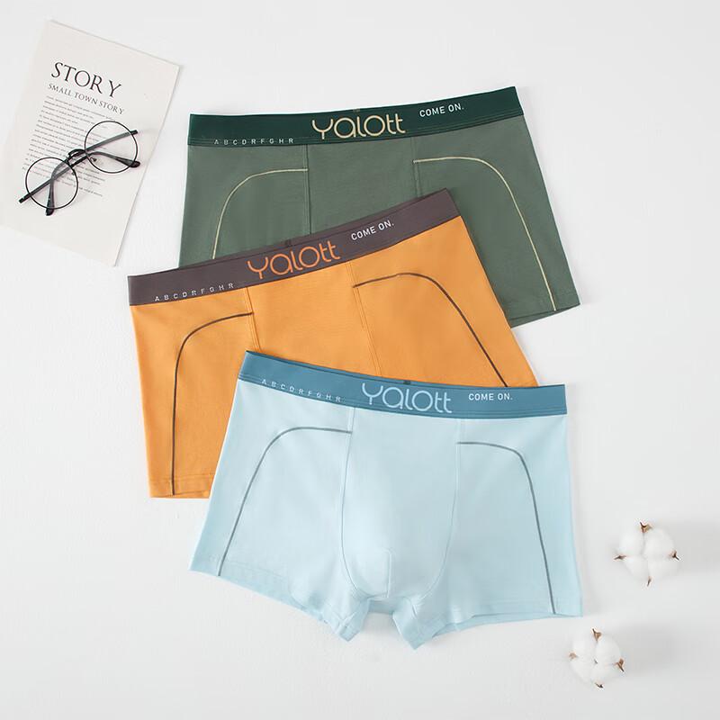 YALOTT Boys  3-Pack Cotton Blend Underwear XL