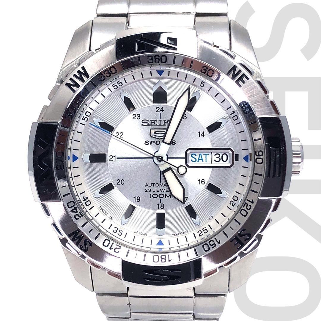 

[USED] Seiko with links / Seiko 5 Sports 7S36-04M0 / Automatic