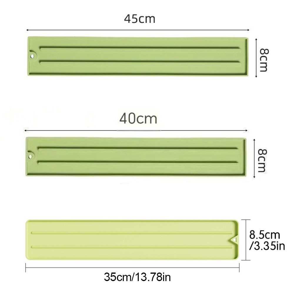 Non-Slip Silicone Drain Mat Countertop Protector Kitchen Sink Pad  Kitchen Utensil