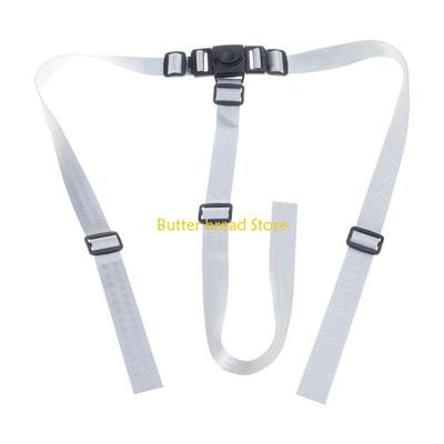W89C Infant Safety Belt Strap with 3 Point Design for Secure Baby Chairs Highchairs