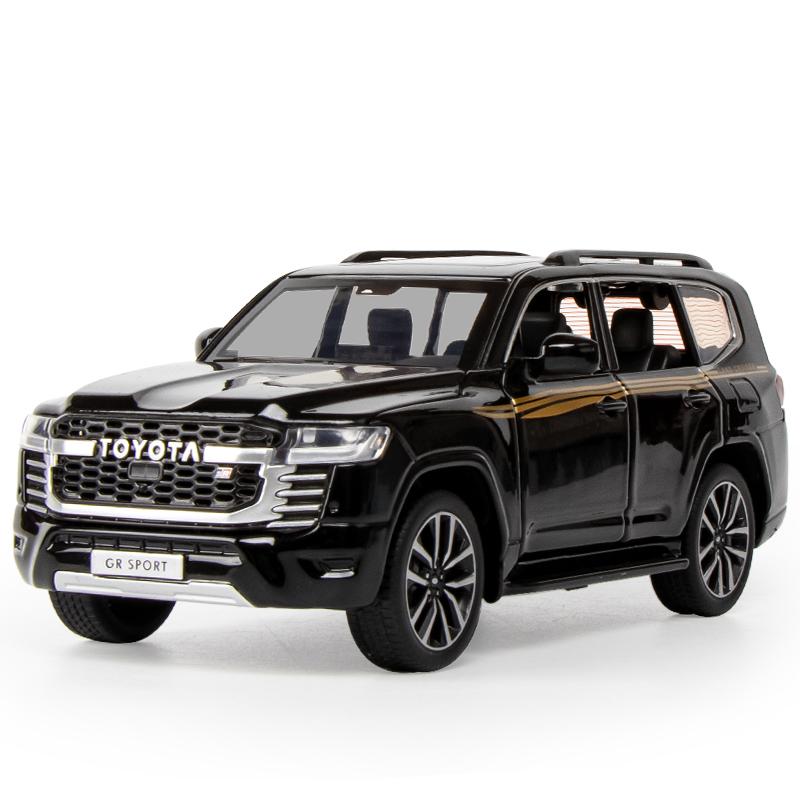 2026 Neues 1/32 Maßstab Simulation Legierung Land Cruiser LC300 Automodell Großes Gelände-SUV Kinderspielzeugauto Sammlerstück Dekoration Rückziehmotor