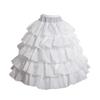 Gázová svatební spodnička Nadýchaný design Plesová krinolína Vysoká kvalita Svatba Společenské události