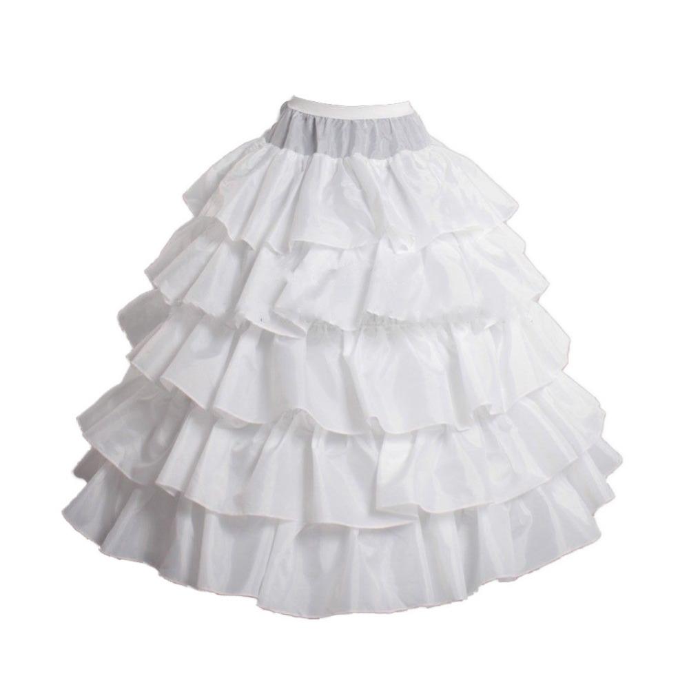 Gauze Wedding Underskirt Puffy Design Prom Crinoline High Quality Bridal Petticoat  Formal Events