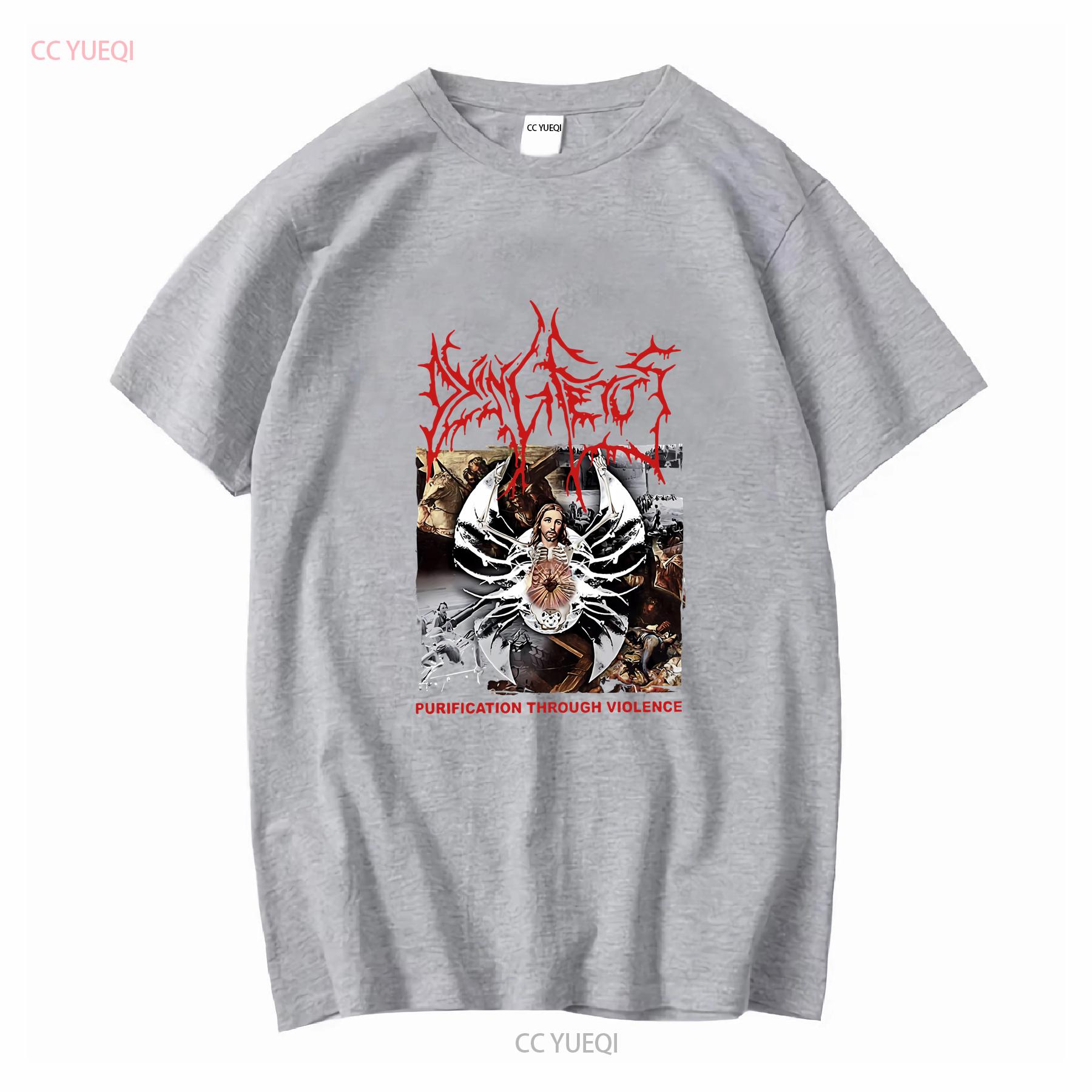 Dying Fetus Purification Through Violence T Shirt S 2XL long sleeves vintage Washed Versatile Soft Unisex streetwear Slightly S