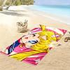 Sailor Moon2 Print Beach Towel, Large Soft Quick Dry Towel for Beach Camping Swimming