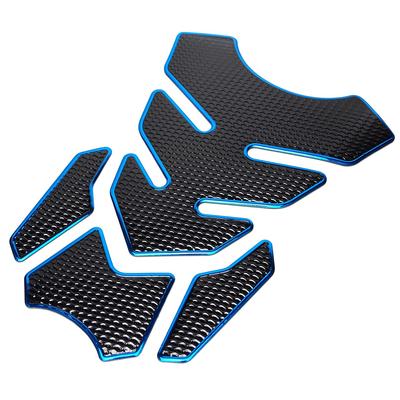 GoodsLand GD-TANKPAD-BL Tank Pad Tank Guard Universal Motorcycle Tank Sticker Stylish