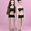 1Set Soft Lace Underwear Bra & Briefs For Barbie Doll Knickers For 1/6 BJD Dolls Top & Underpant
