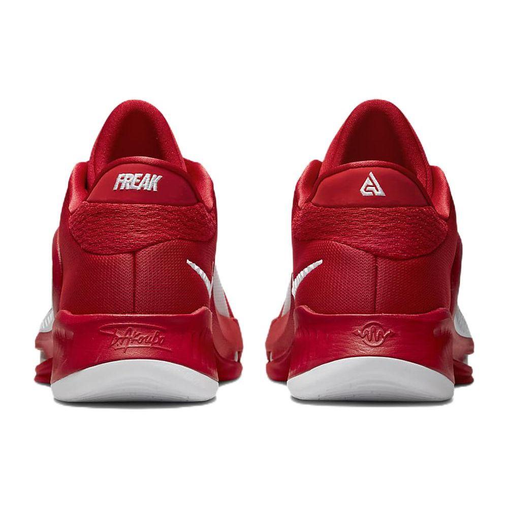 Nike Zoom Freak 4 TB University Red Unisex Sneakers White DO9679-600