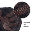 Band Wave Cap Black Dome Caps Large Hole Hair Nets Invisible Hair Net Big Hole Mesh Dome Wig Cap