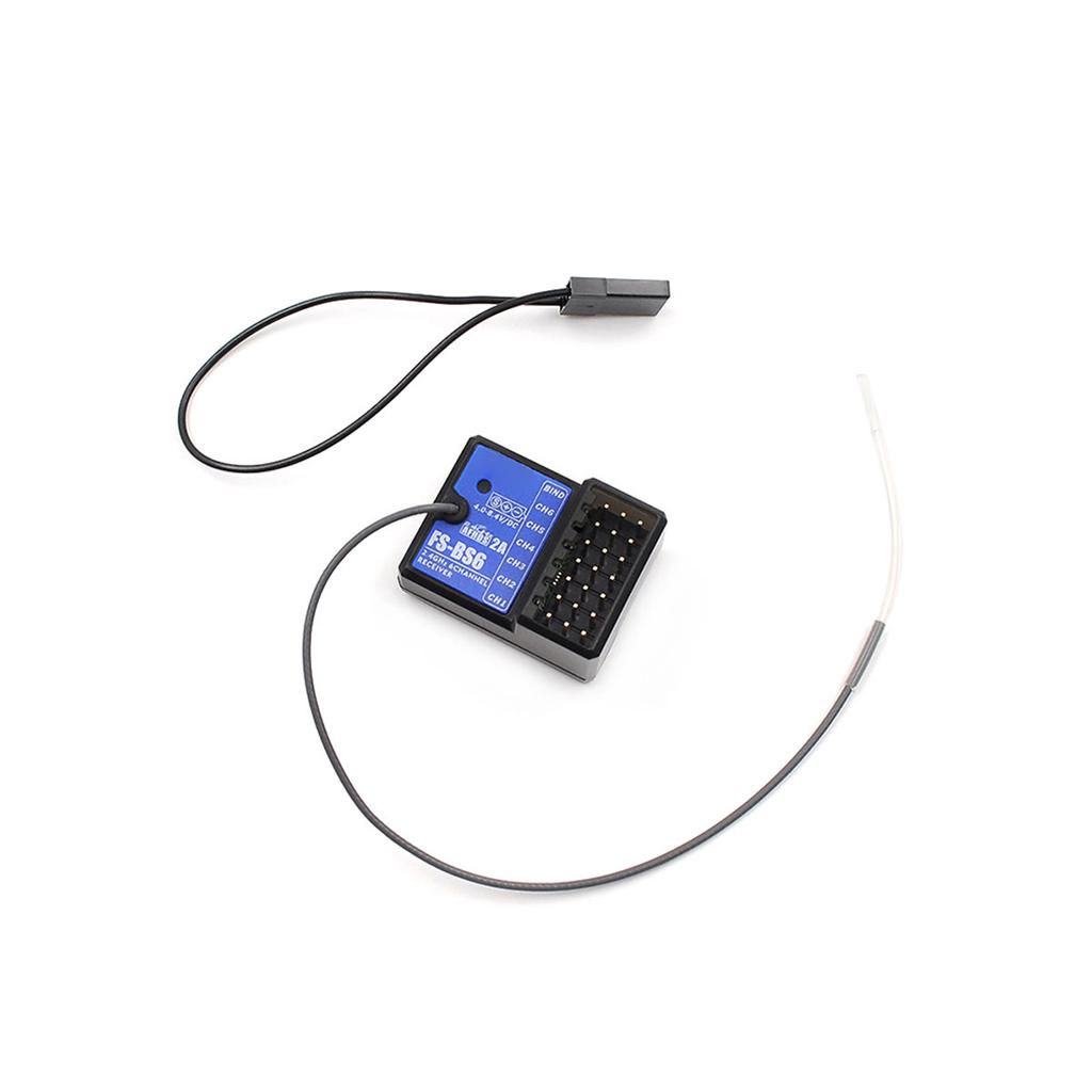 FlySky FS-BS6 Receiver 2.4Ghz 6CH AFHDS2 for FlySky FS-GT5 FS-IT4S FS-GT2E FS-GT2G Transmitter RC Car Boat