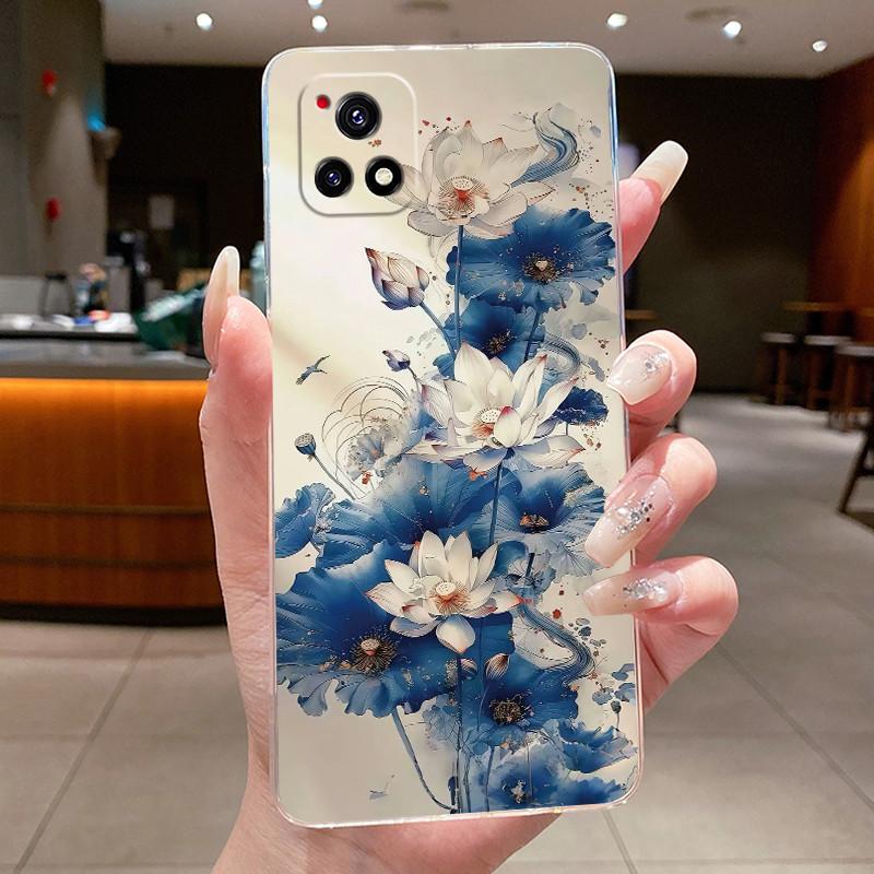 Hülle für Vivo Y52S / Y31S 5G Luxus Drache Niedlich Cool Jungen Mädchen Weiches TPU Silikon Transparente Handyhülle Schutzhülle Rückseite