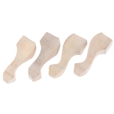 1/12 Domeček pro panenky Miniaturní Čajový stolek Skříň Noha pohovky DIY Výrobní Příslušenství Hračky