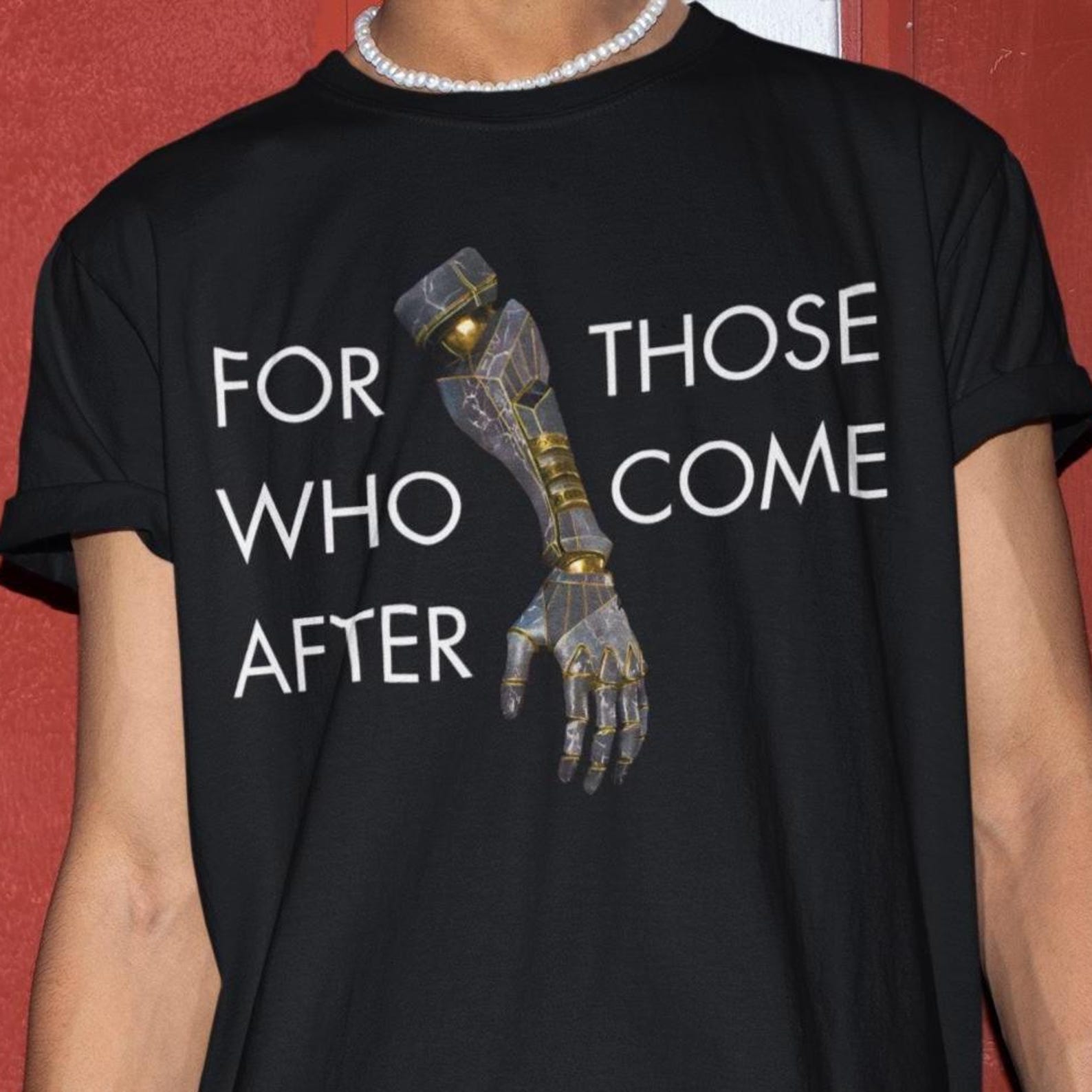 For Those Who Come After Fan Shirt -Expedition 33 Merch,Gaming T-shirts 3XL