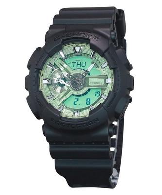 G-Shock Analog-Digital-Harzarmband Mintgrünes Zifferblatt Quarz GA-110CD-1A3 200M Herrenuhr