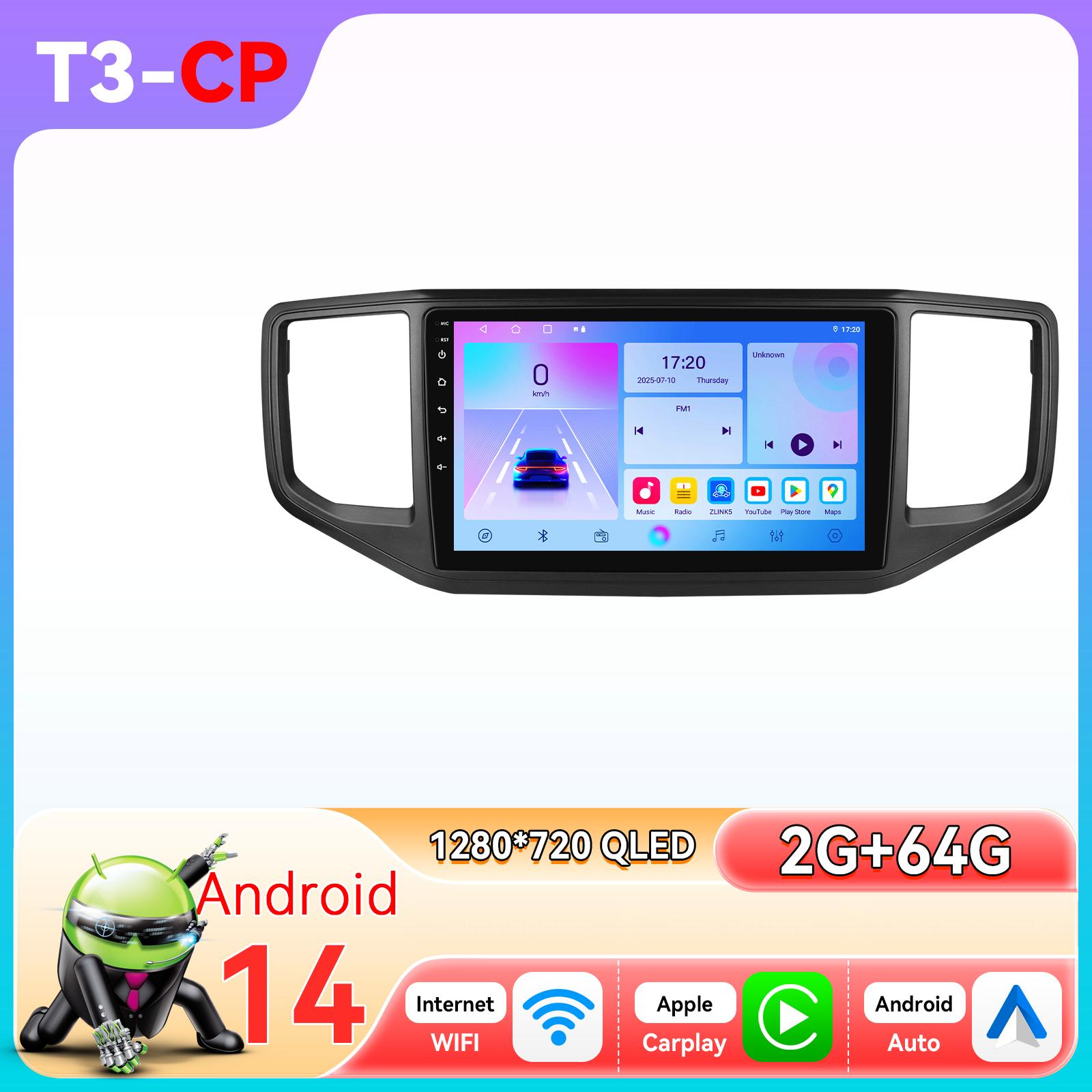 

Hizpo Snapdragon Android Video Player Intelligent Screen for Volkswagen VW Amarok 1 2017 - 2021 Multimedia Head Unit Car GPS Auto Radio Navigation T3CP 4Core 2G 64G