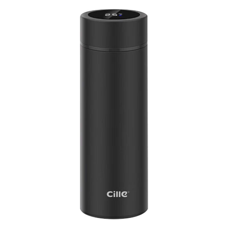 Cille Smart Temperature Display Stainless Steel Thermos Mug