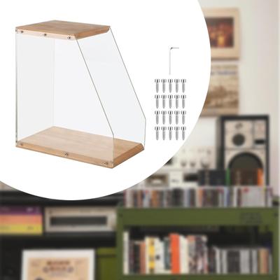 Tabletop Vinyl Record Storage Holder LP Crate Holds 40 Records Visualize Stand