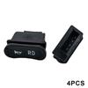 4PCS Universal Electric Motorcycle Accessories Headlight Horn High/Low Beam Dimmer Turn Signals Five Switches And Buttons