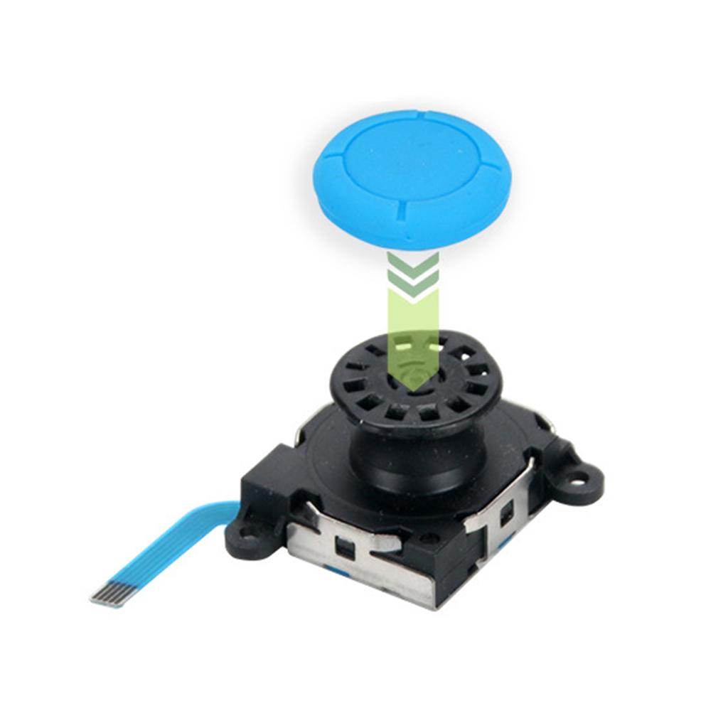 1 Pair Rocker for NS OLED Cushioned Cover Game Controller Joystick Replacement Cover Gaming Accessories
