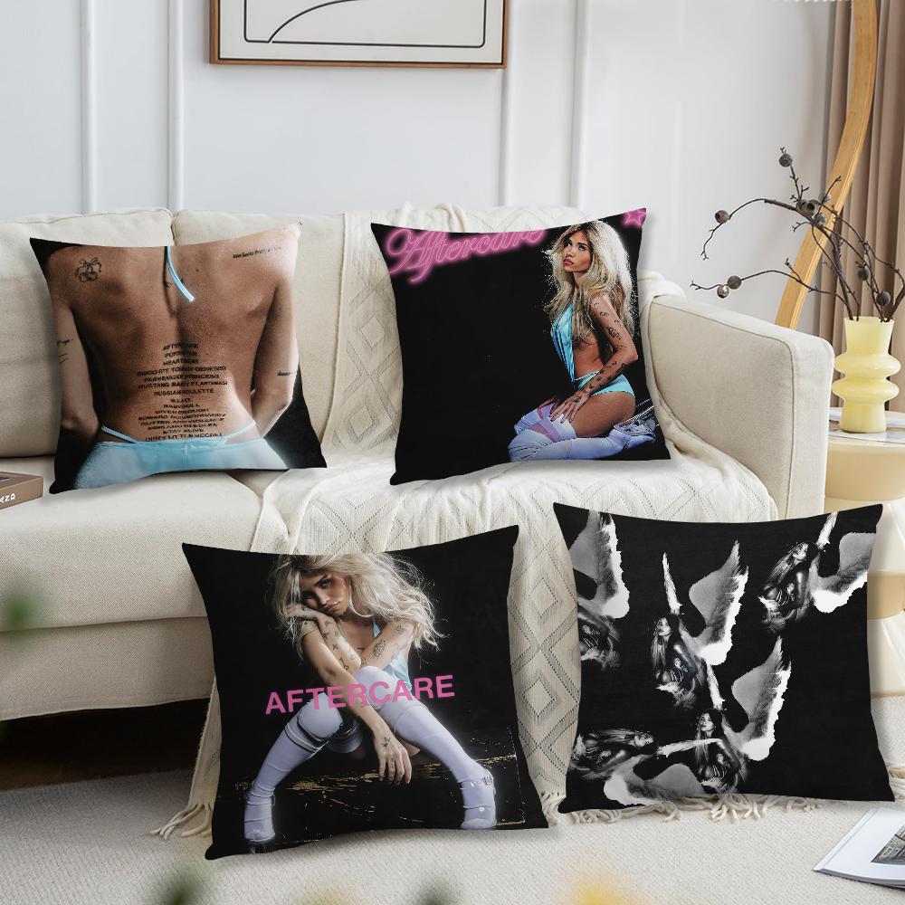N-Nessa B-Barrett Aftercare Cushion Cover Living Room Accent Couch Back Support Square Lounge Restful Nap Companion Pillow Case