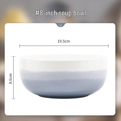 Moda Lanka Nanz Norway Keramik 8-Zoll Suppenschüssel