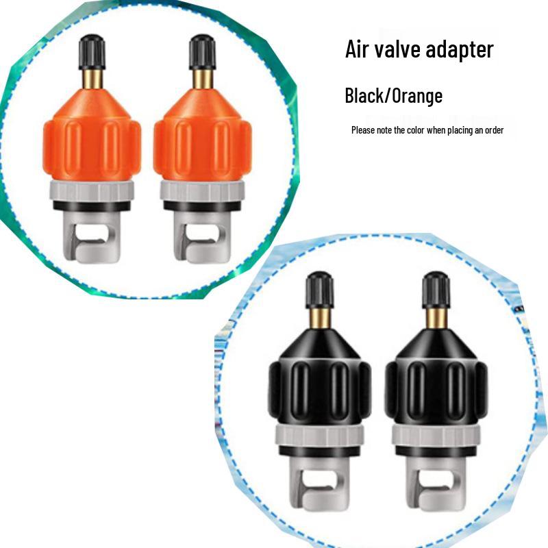 

Inflatable SUP/Kayak Air Valve Adapter for Electric Pumps помаранчевий