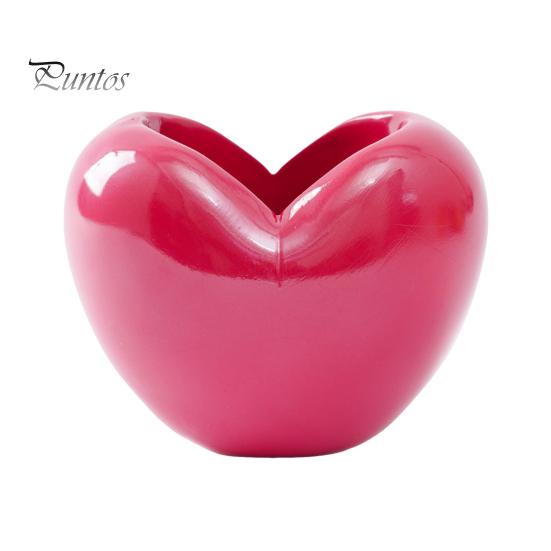 

Держатель для ручек в форме сердца, настольный органайзер большой емкости, портативный влагостойкий многоцелевой органайзер, подставка для дисплея розы красного