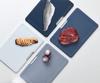 Joseph Joseph Folio Cutting Board Set with Slim Storage Regular Size Graphite 60186 4-Piece Color-Coded Case, - [Authentic Product]
