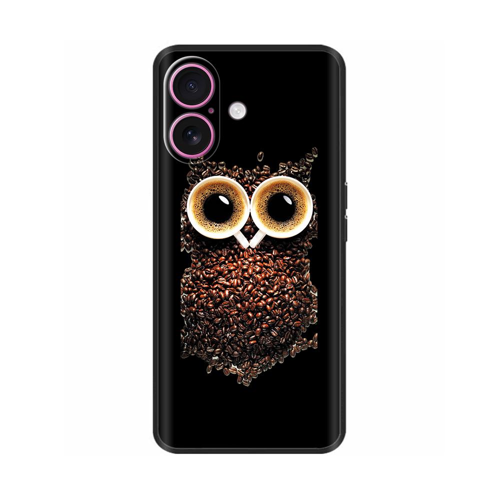 Luxury Shockproof Cover For iPhone 16 Plus Soft Silicone Case For Apple iPhone 16+ 16 Pro Max Bumper Soft Phone Protective Cover