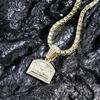 4mm Iced Out Tennis Chain Necklace Hip Hop CZ Rhinestone Cuban Link Chain Unisex Street Fashion Jewelry Gift