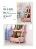 1:12 Scale Dollhouse Miniature Food & Flower Stand Model