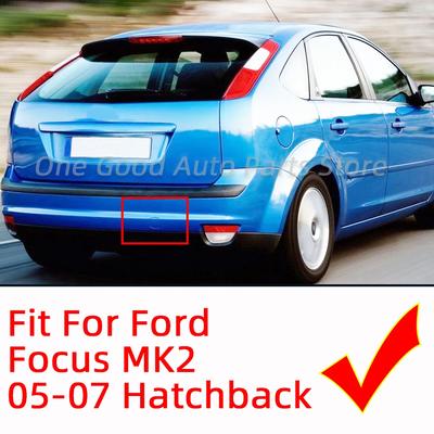 För Ford Focus II MK2 Halvkombi 2005 2006 2007 1323934 1353157 Bil Bakre Kofångare Dragkrok Ögonlock Skyddslock Dragkrok Släpvagnslock