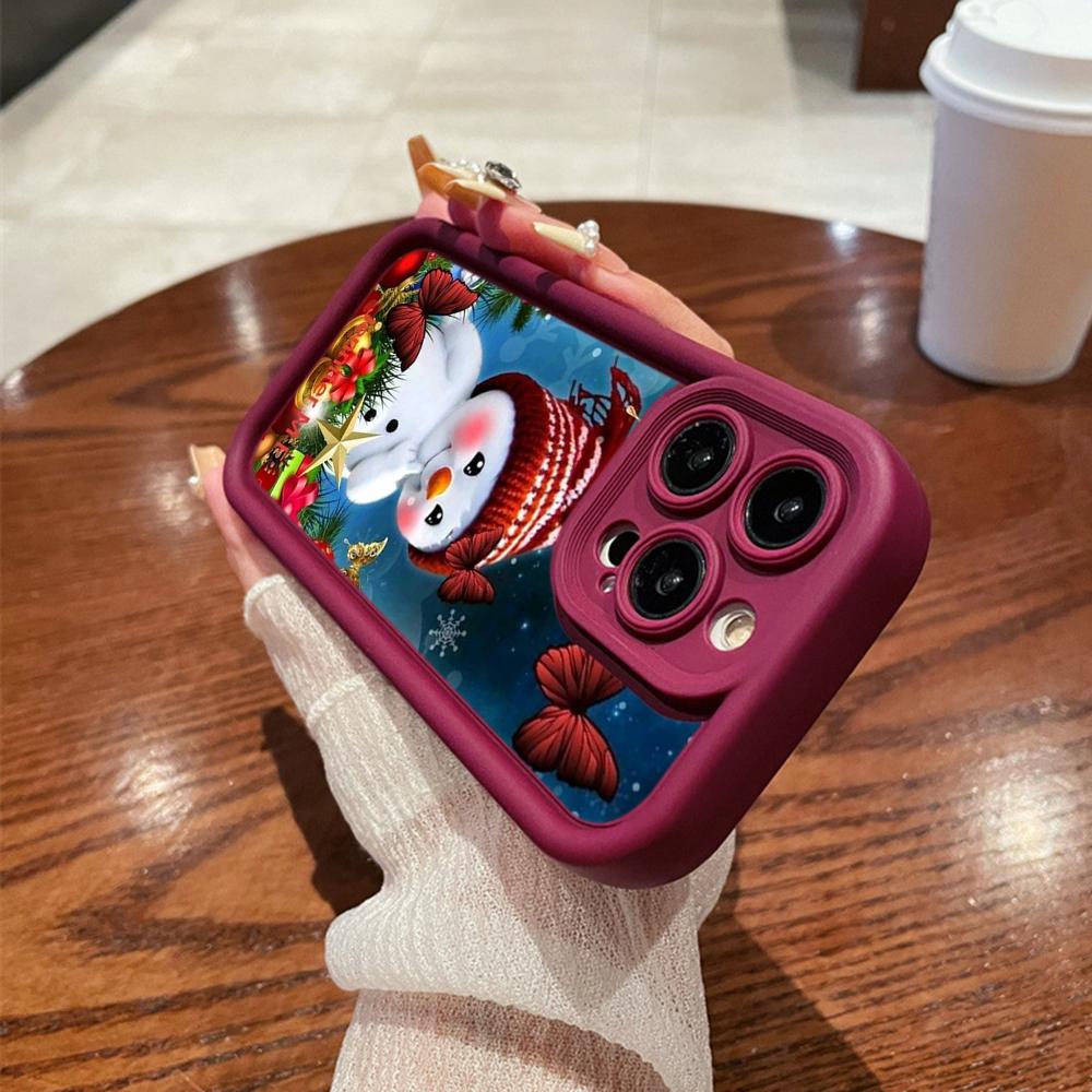 

Чехлы для телефонов Ae110 Merry Christmas для Samsung M54 A72 M23 Moto G30 Google Pixel 9 OnePlus 11 Infinix Tecno Camon 20 Angel Eye Ladder Защитный чехол itel P55 5G