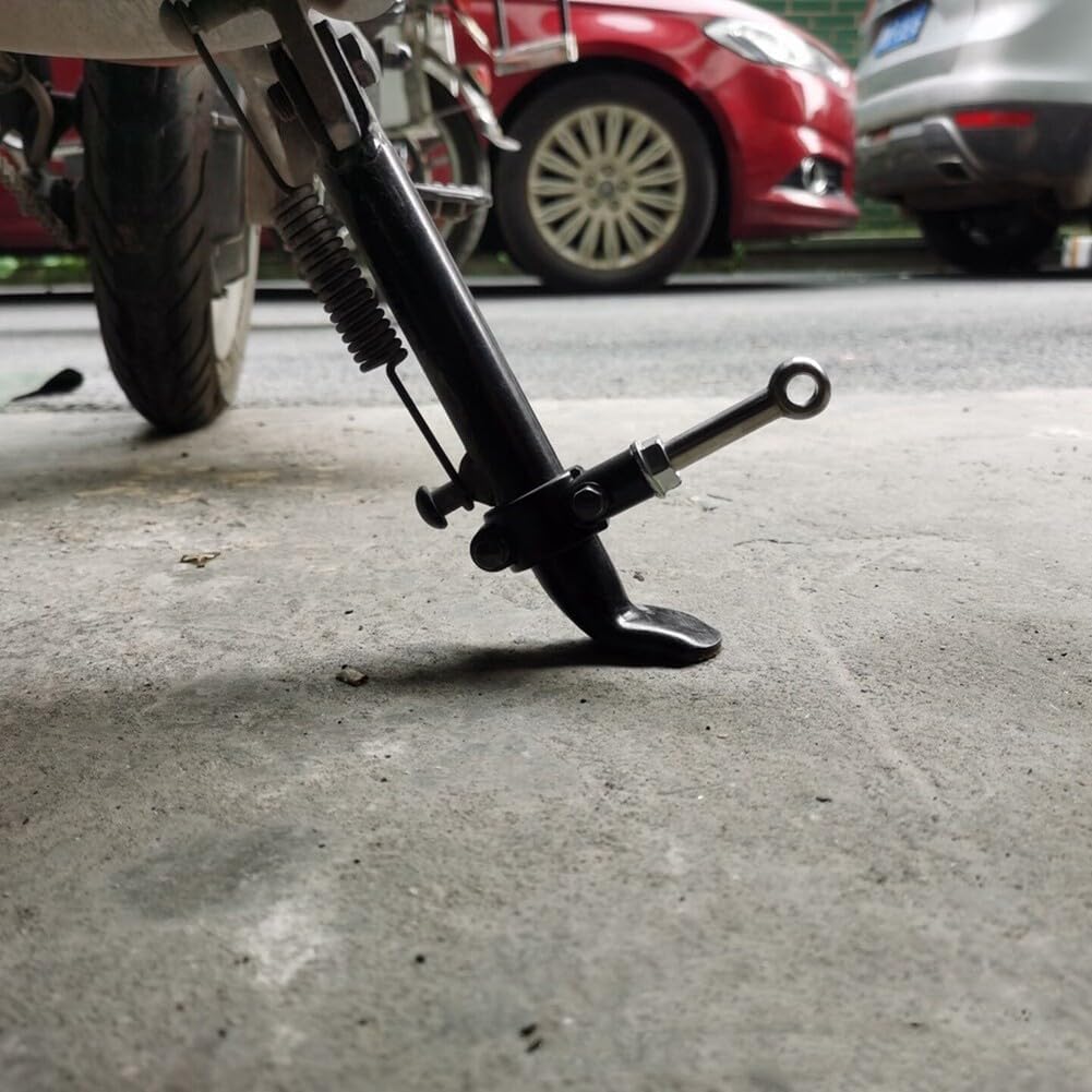 

ikasus Motorcycle Kickstand Extension Universal Motorbike Scooter Moped 20-23MM Foot Side Stand Assistant Tool