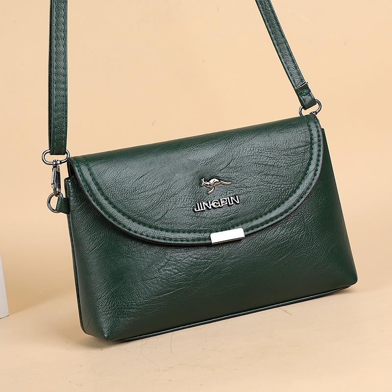 New Style Women's High-End Messenger Shoulder Bag, Small PU Cross-Border Trade CLE