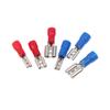 100 Peças Conector de Fio de Terminal de Pá Isolado Macho Fêmea Terminais de Conexão Elétrica por Crimpage Plugue de Cabo de Fiação Vermelho Azul Amarelo