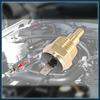 Universal Automotive Radiator Engine Cooling Fan Temperature Thermostat Sensor Switch 1/2" NPT 170 Degree on 155 Degree Off Automotive Parts