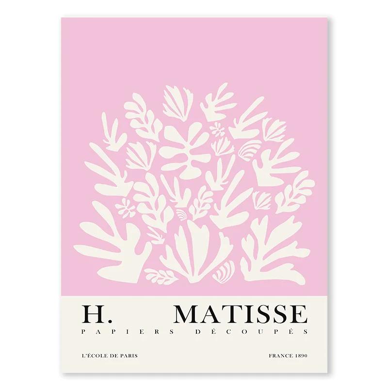 

Абстрактный Матисс Цветной Принт Холст Живопись Яёи Кусама Гостиная Прихожая Настенное Искусство Розовый и Голубой Постер Домашнее Украшение 21cm×30cm NoFrame