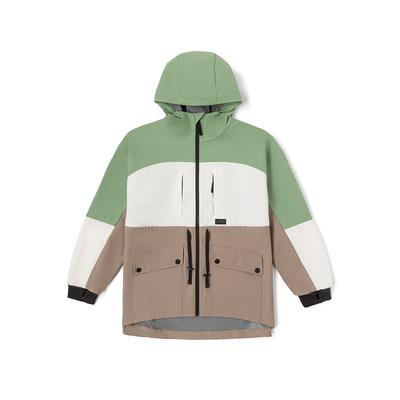 Colorblock Zip-Up Hooded Jacket Women Outerwear Light-Brown VN000F2RYEH