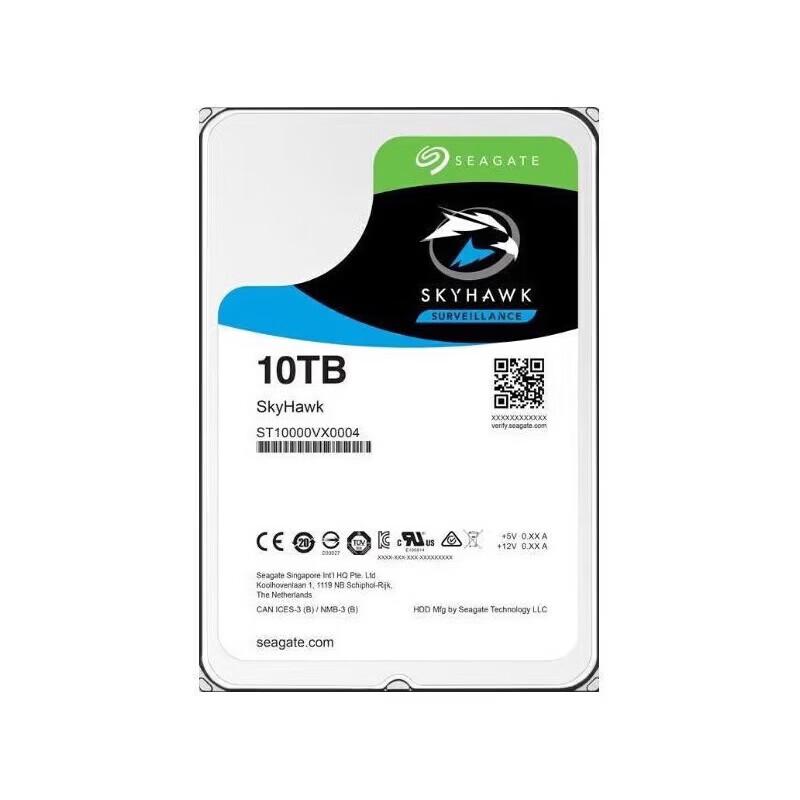 Seagate SkyHawk 10TB Surveillance Hard Drive