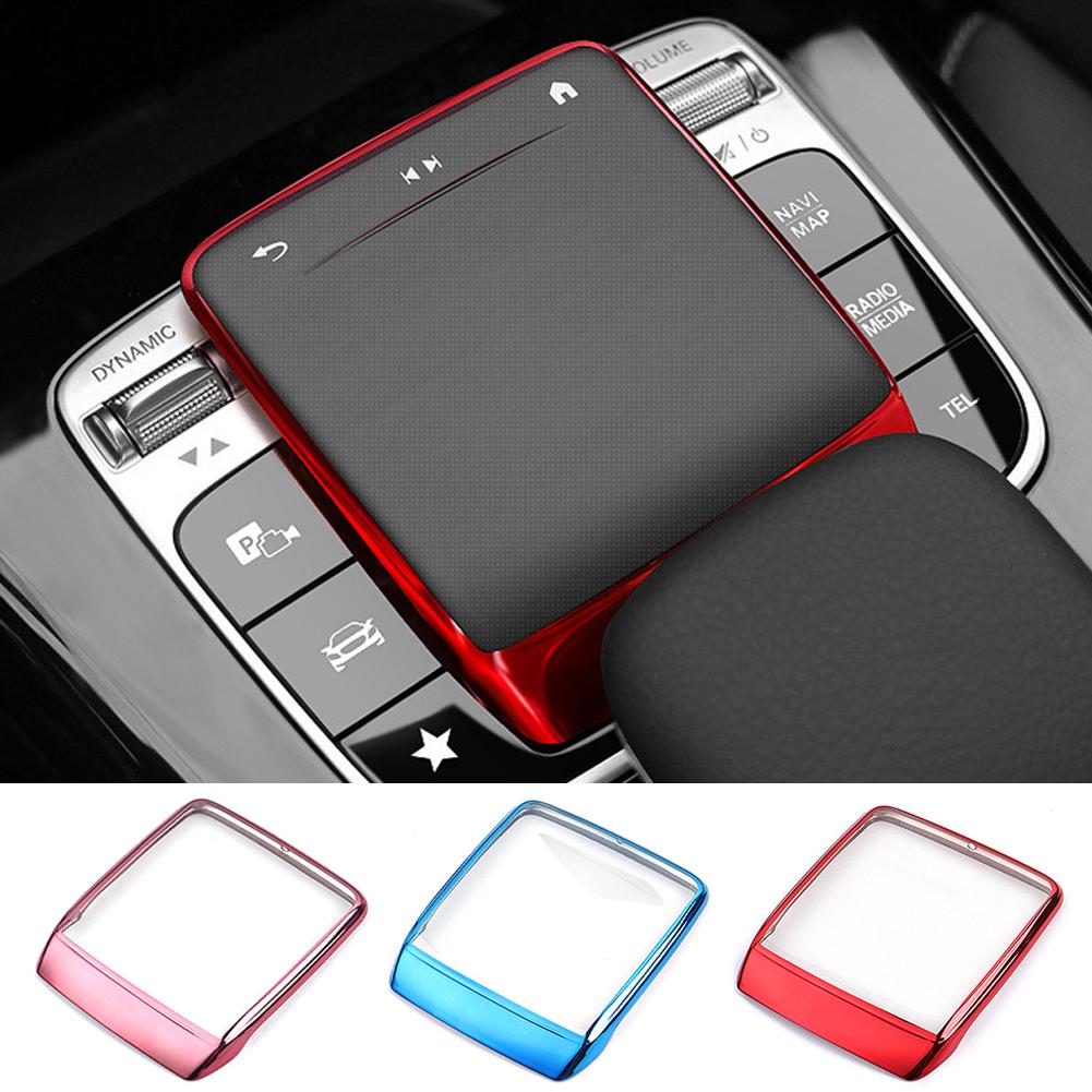 For Mercedes Benz A B CLA GLE GLS GLB Class W177 W247 C118 W167 TPU Center Control Mouse Screen Protector Cover Car Accessories