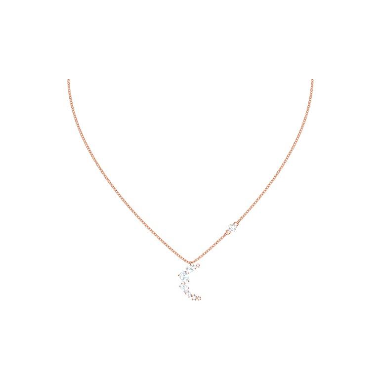 Swarovski Penélope Cruz Moonsun Necklace Women necklace Rose-Gold 5486357 Box (Random Color)