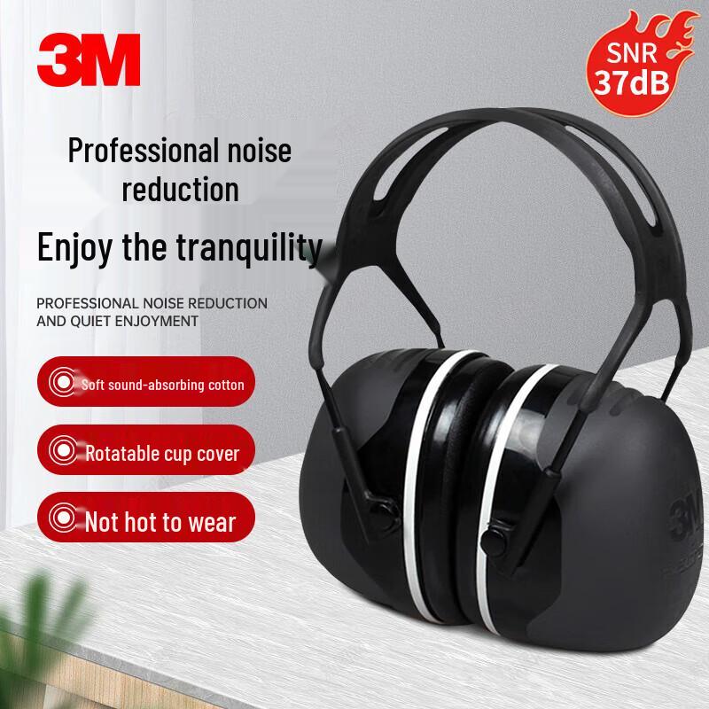 3M X5A Industrial Noise Reduction Earmuffs Standard