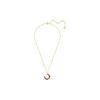 Swarovski Red Horseshoe Shaped Lucky Necklace Women necklace 5464197