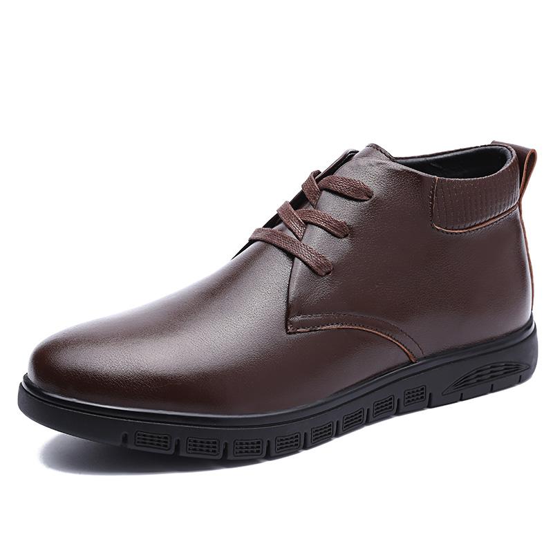 Men Shoes Split Leather Casual Shoes